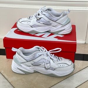 Nike M2K Tekno Summit White/White Pure Platinum Women’s Size 7